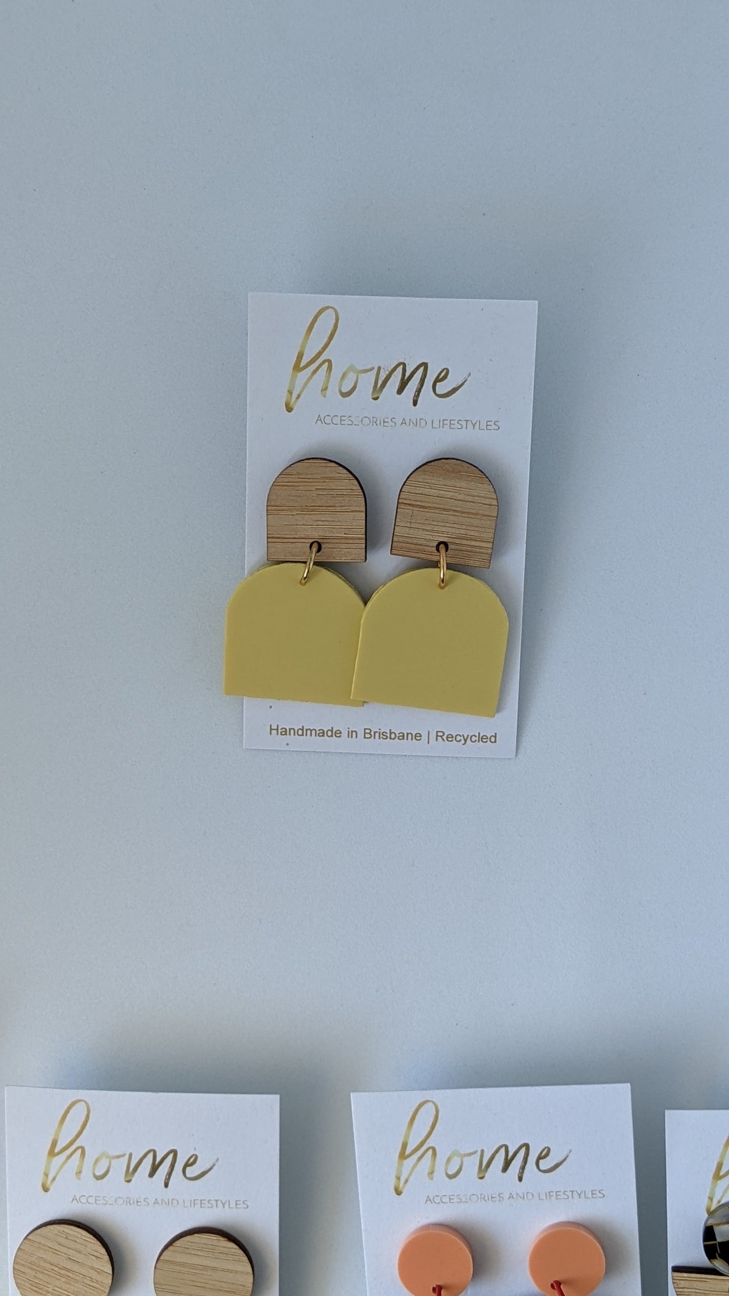 Earrings upcycled