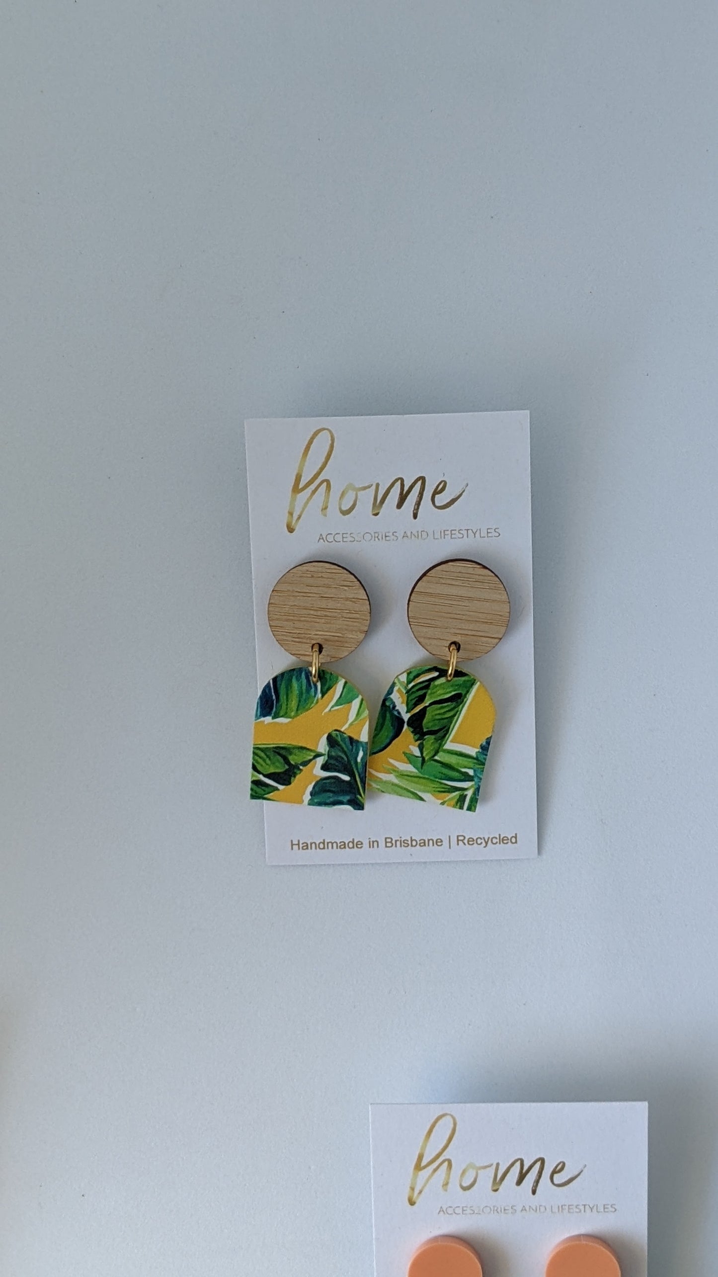 Earrings upcycled