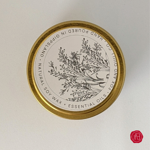 Pure essential oil Soy candles at Arthly Box Melbourne