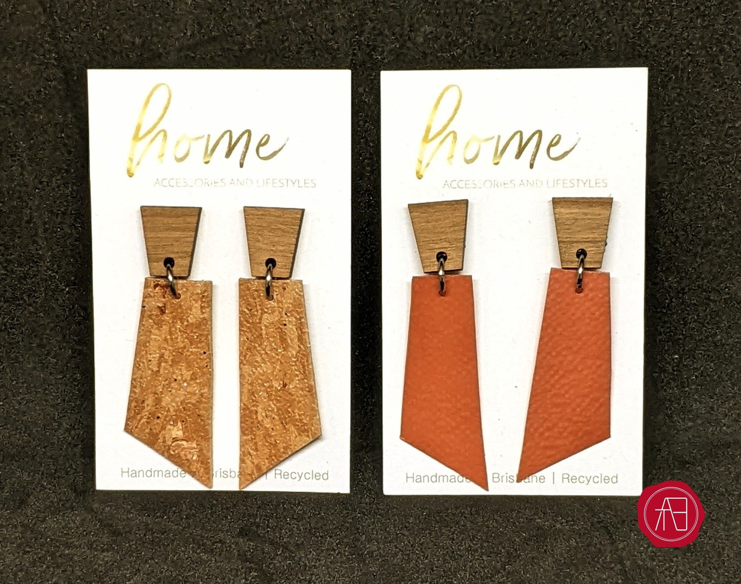 Earrings upcycled