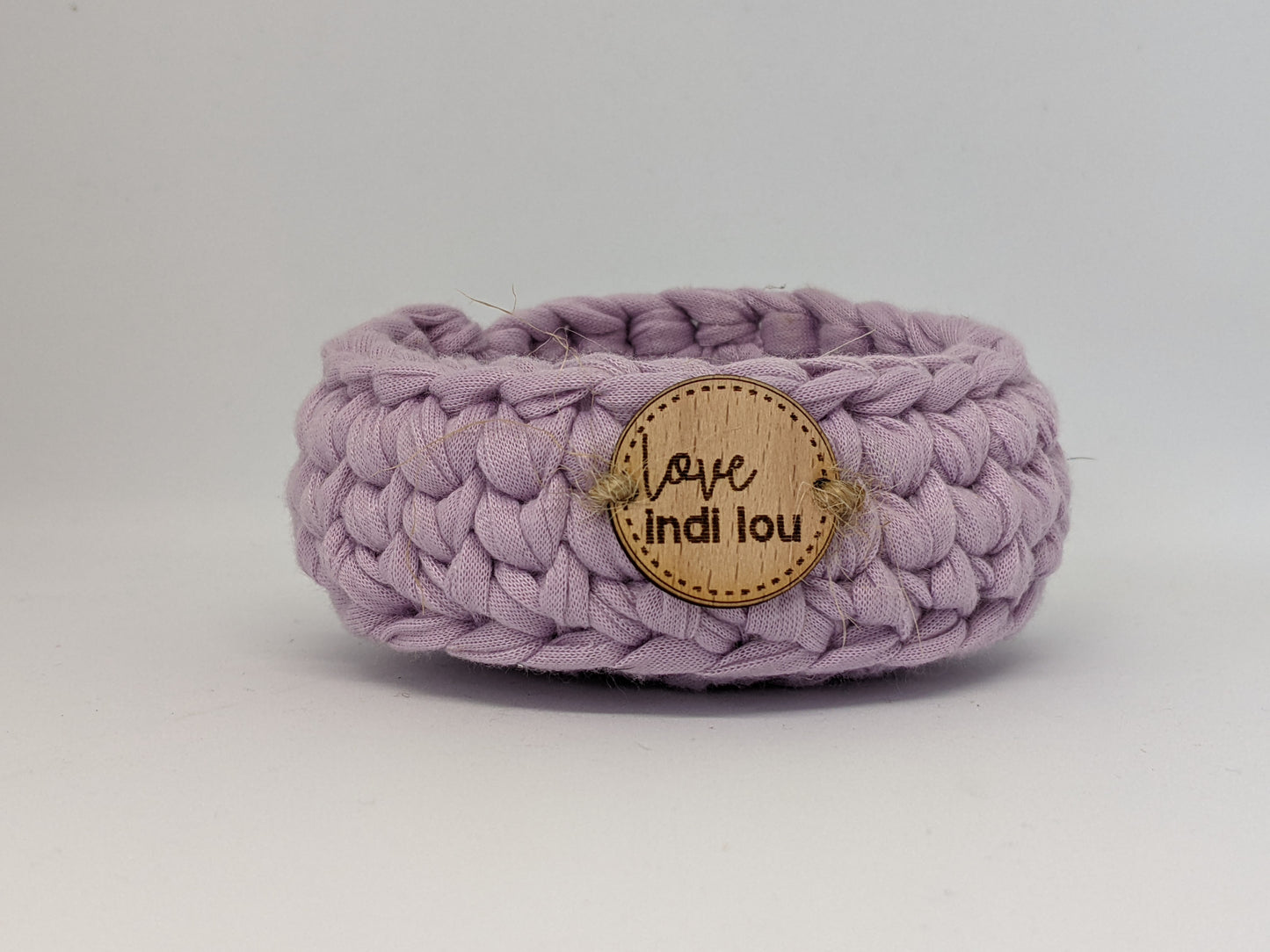 Purple fabric trinket basket by LoveIndiLou Melbourne