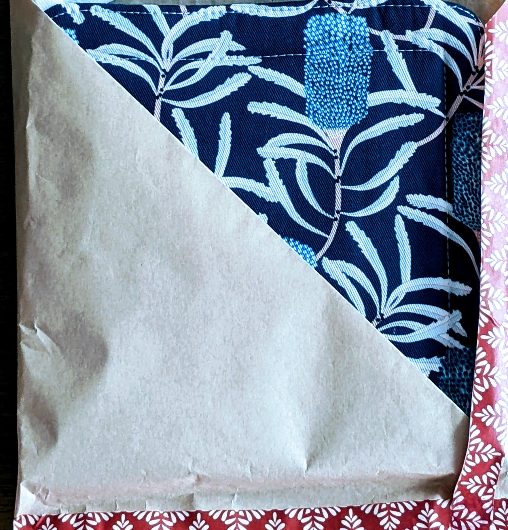 Jocelyn Proust print handmade pot holder pair. Gifts under $50 perfect for all occasions