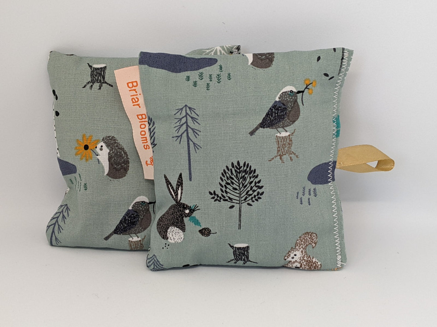 Animal print botanical drawer sachet