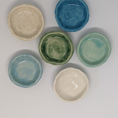 Ceramic mini dish| Pinch pot| Spice pot| Tableware