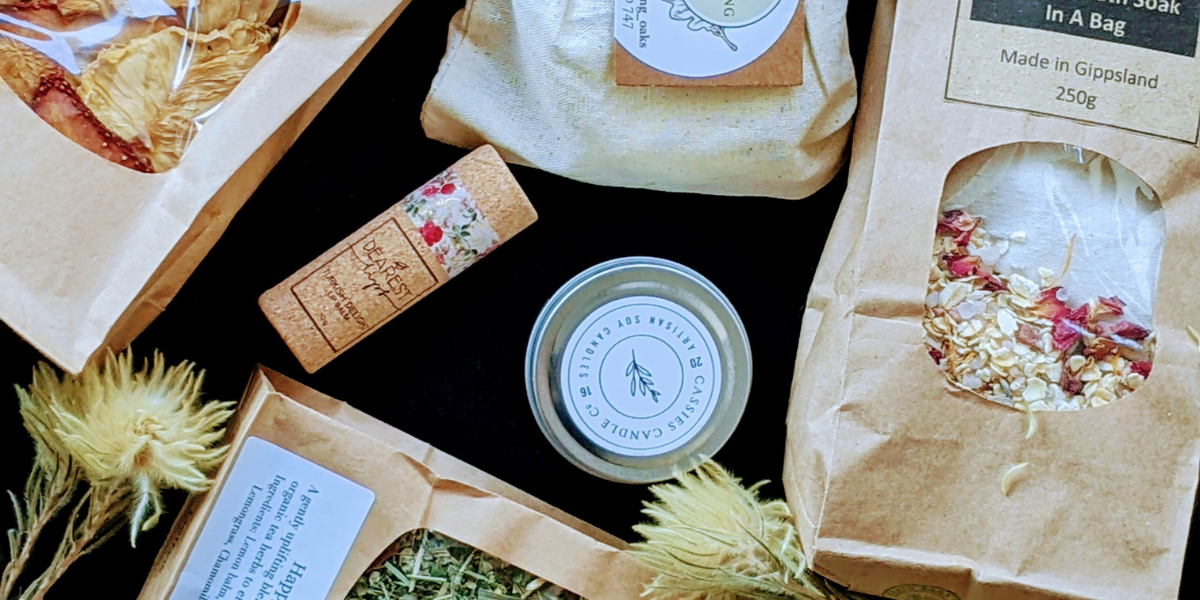Unique Australian eco-friendly handmade Gifts for all occasions by The Arthly Box Melbourne supporting small businesses and non-profits