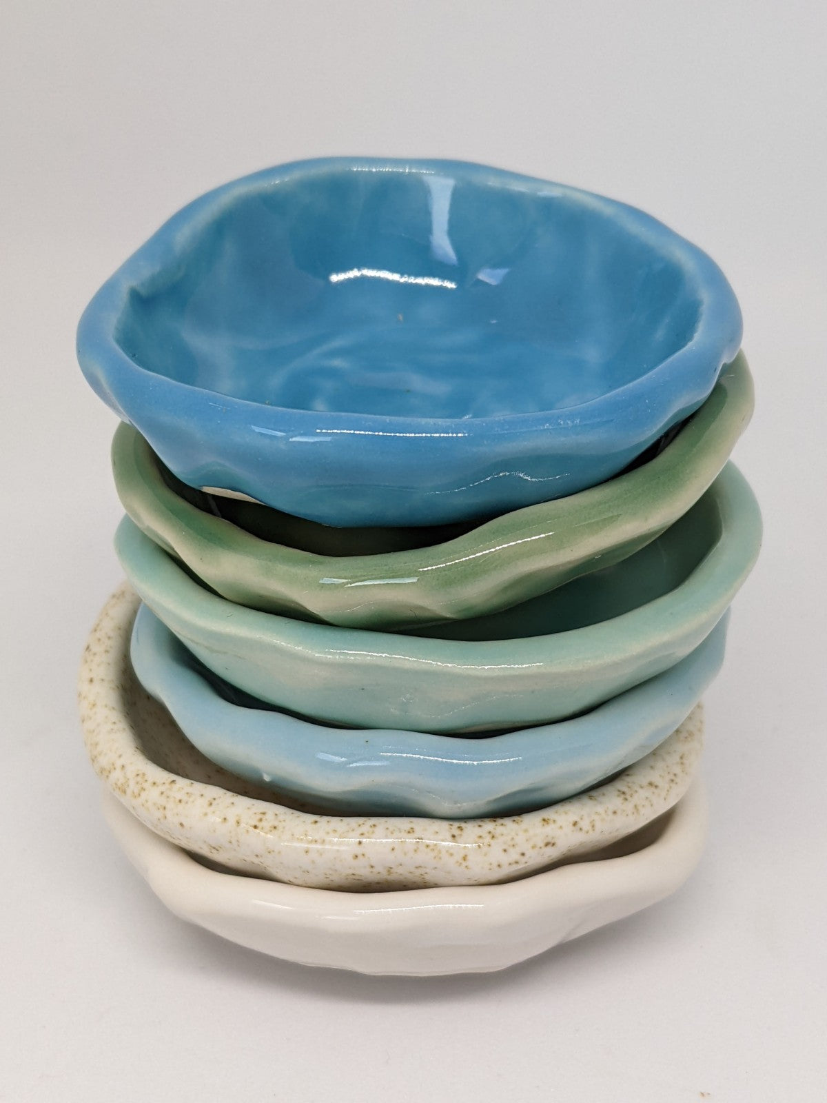 Handmade ceramic mini dishes by MonikawithaK Ceramics , Mornington Peninsua