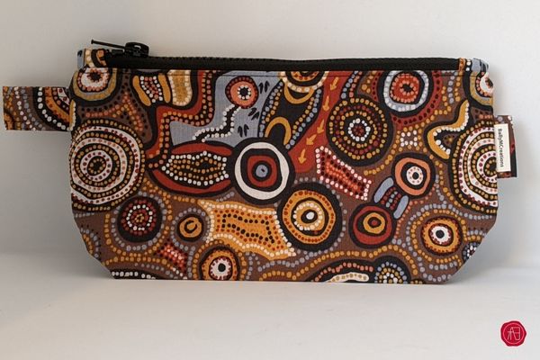 Aboriginal Handmade multi purpose toiletry bags zero waste gender neutral